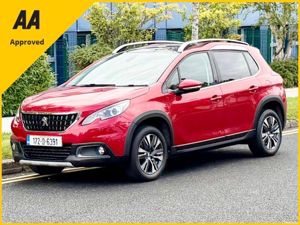 Peugeot 2008 Estate, Petrol, 2017, Red