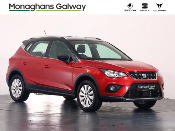 SEAT Arona Hatchback, Petrol, 2019, Red