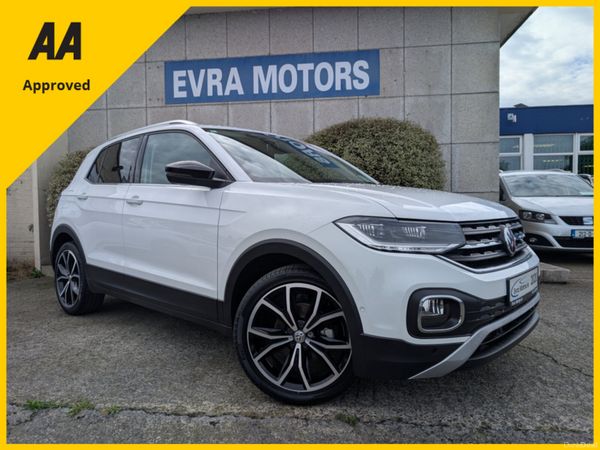 Volkswagen T-Cross SUV, Petrol, 2020, White