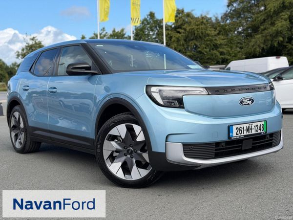 Ford Explorer SUV, Electric, 2026, Blue