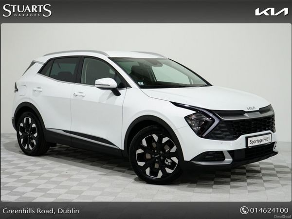 Kia Sportage Estate, Petrol Plug-in Hybrid, 2025, White