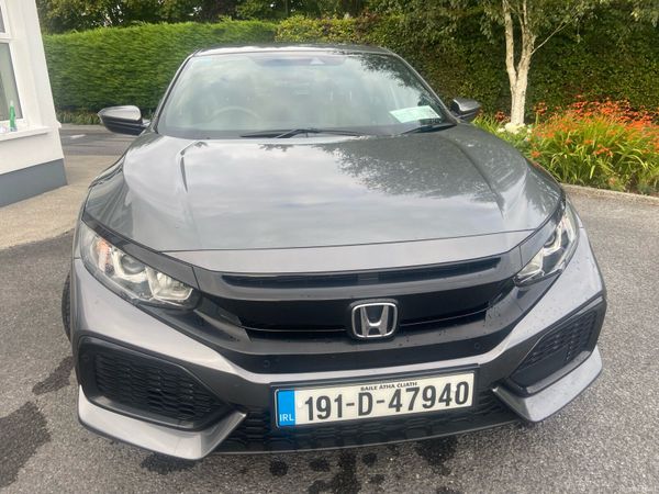 Honda Civic Hatchback, Petrol, 2019, Grey