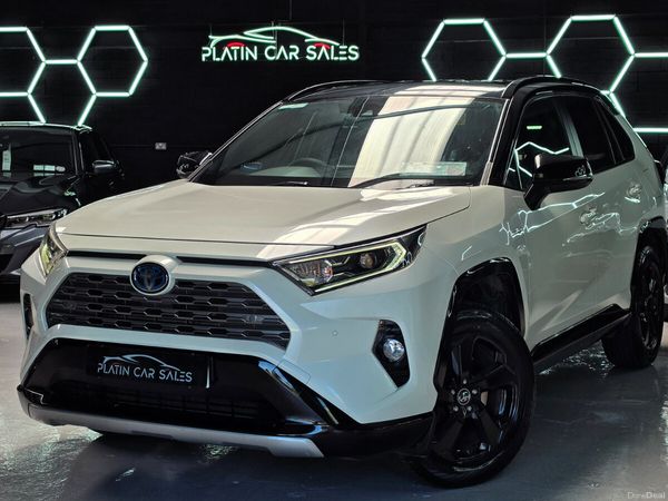 Toyota RAV4 SUV, Petrol Hybrid, 2019, White