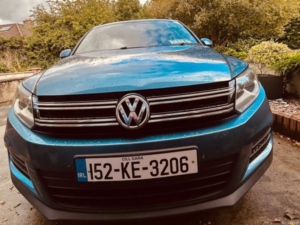 Volkswagen Tiguan SUV, Diesel, 2015, Blue