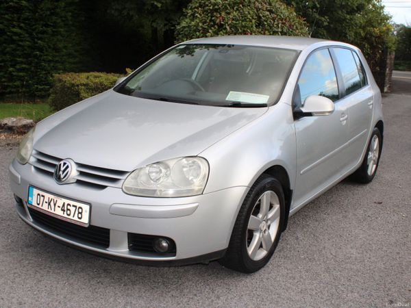 Volkswagen Golf Hatchback, Diesel, 2007, Silver