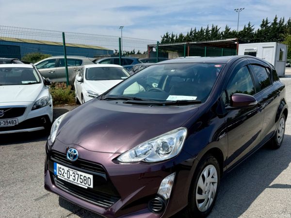 Toyota Aqua Hatchback, Petrol Hybrid, 2015, Brown