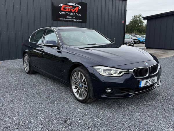 BMW 3-Series Saloon, Petrol Plug-in Hybrid, 2018, Blue
