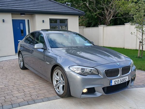 BMW 5-Series Saloon, Diesel, 2012, Grey