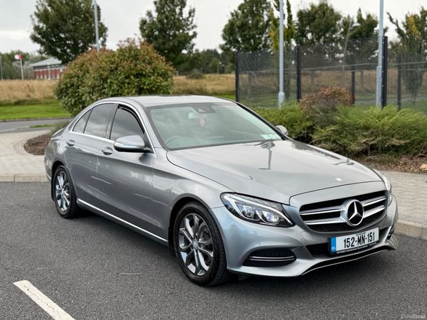 Mercedes-Benz C-Class Saloon, Diesel, 2015, Silver