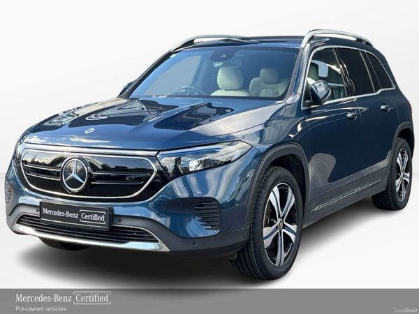 Mercedes-Benz EQB SUV, Electric, 2024, Blue