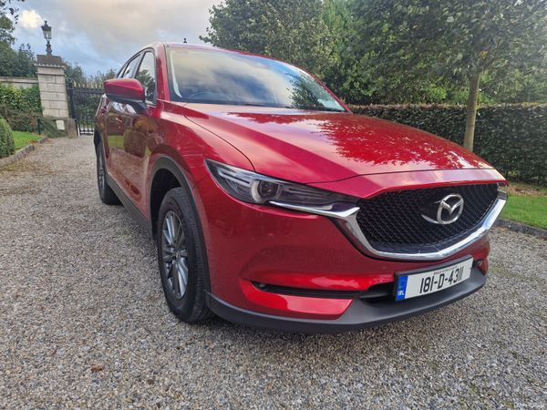 Mazda CX-5 SUV, Diesel, 2018, Red