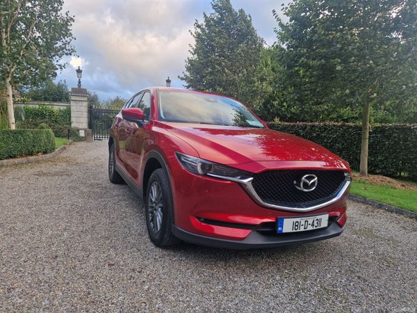 Mazda CX-5 SUV, Diesel, 2018, Red