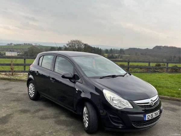Vauxhall Corsa Hatchback, Petrol, 2012, Black