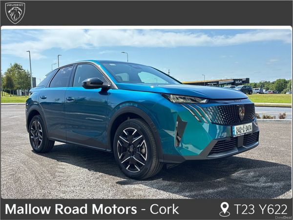 Peugeot 3008 SUV, Petrol Hybrid, 2024, Blue