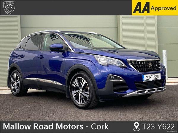 Peugeot 3008 SUV, Petrol, 2020, Blue