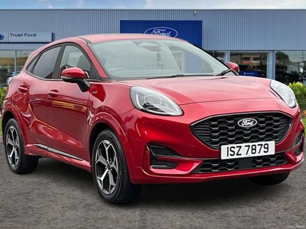 Ford Puma Hatchback, Petrol, 2025, Red