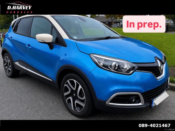 Renault Captur Hatchback, Petrol, 2015, Blue