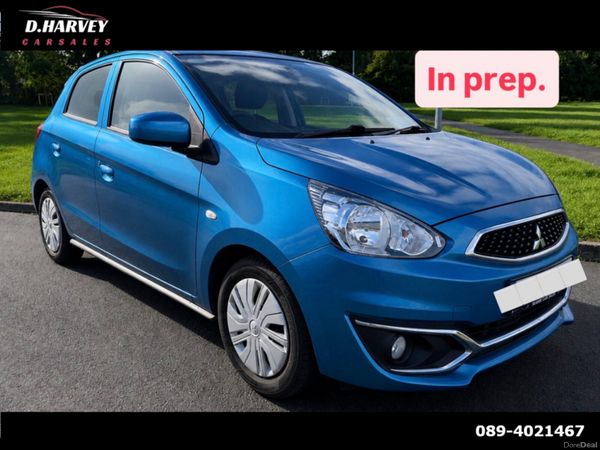 Mitsubishi Space Star Hatchback, Petrol, 2019, Blue