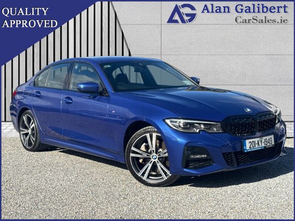 BMW 3-Series Saloon, Petrol Plug-in Hybrid, 2020, Blue
