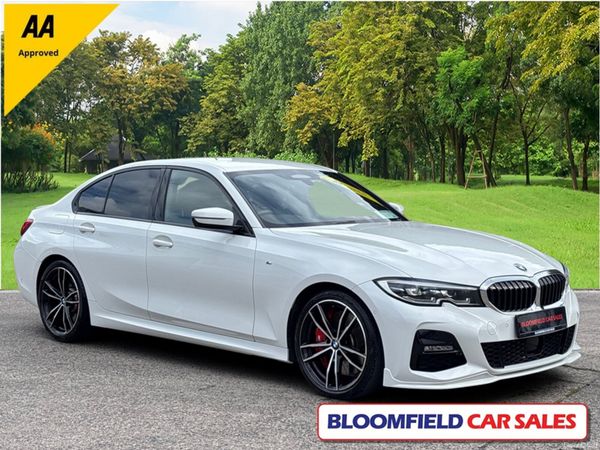 BMW 3-Series Saloon, Diesel, 2019, White