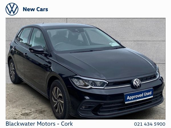 Volkswagen Polo Hatchback, Petrol, 2023, Black