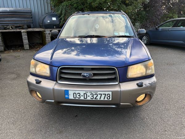 Subaru Forester SUV, Petrol, 2003, Blue