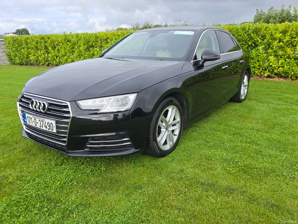 Audi A4 Saloon, Diesel, 2017, Black