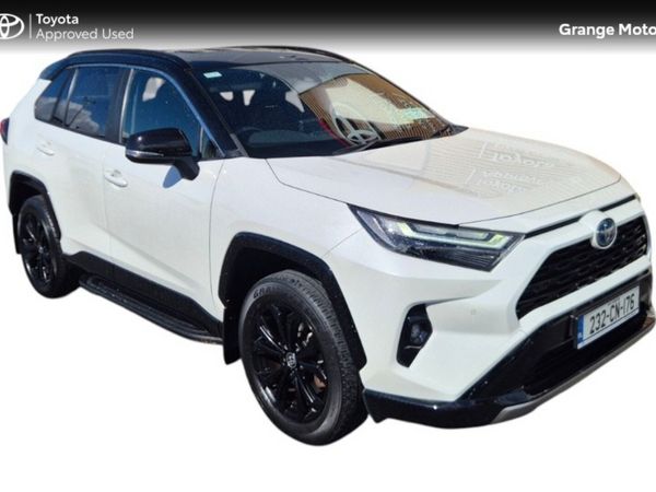 Toyota RAV4 SUV, Petrol Hybrid, 2023, White