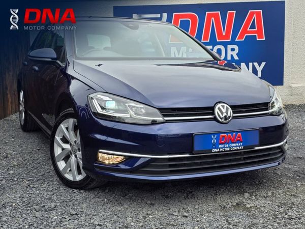 Volkswagen Golf Hatchback, Petrol, 2017, Blue