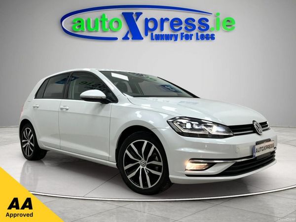 Volkswagen Golf Hatchback, Petrol, 2019, White