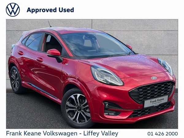 Ford Puma SUV, Petrol Hybrid, 2024, Red
