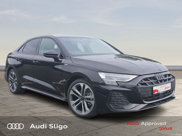 Audi A3 Saloon, Petrol, 2026, Black