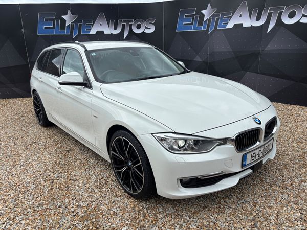BMW 3-Series Estate, Diesel, 2015, White