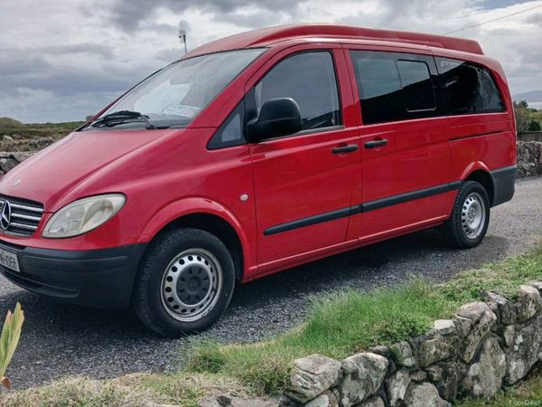 Mercedes-Benz Vito MPV, Diesel, 2007, Red