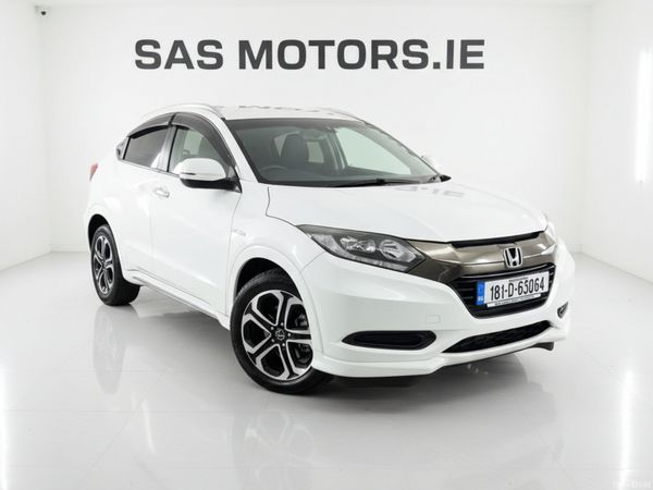 Honda Vezel Estate, Petrol Hybrid, 2018, White