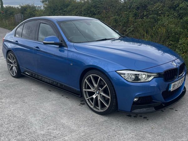 BMW 3-Series Saloon, Diesel, 2018, Blue