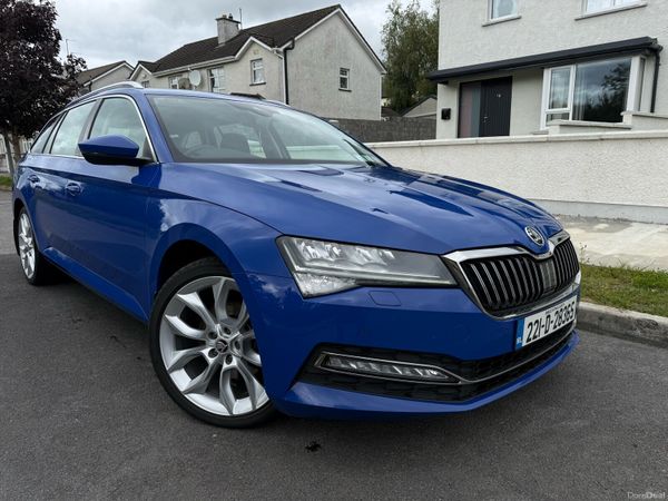 Skoda Superb Estate, Diesel, 2022, Blue