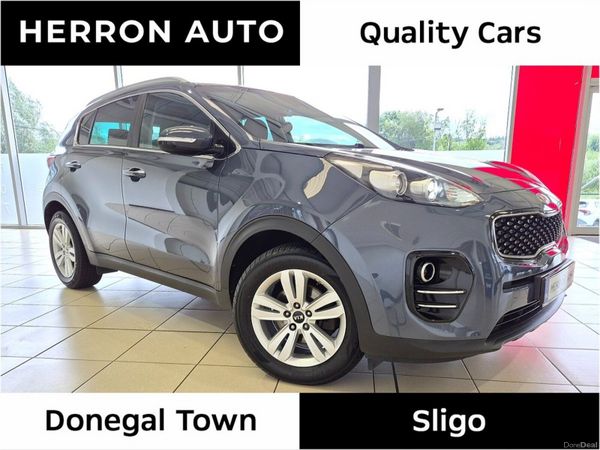 Kia Sportage SUV, Diesel, 2017, Blue