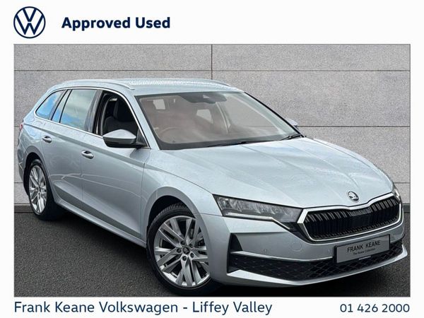Skoda Octavia Estate, Petrol, 2025, Silver