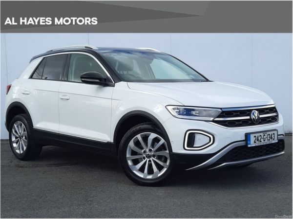 Volkswagen T-Roc SUV, Petrol, 2024, White