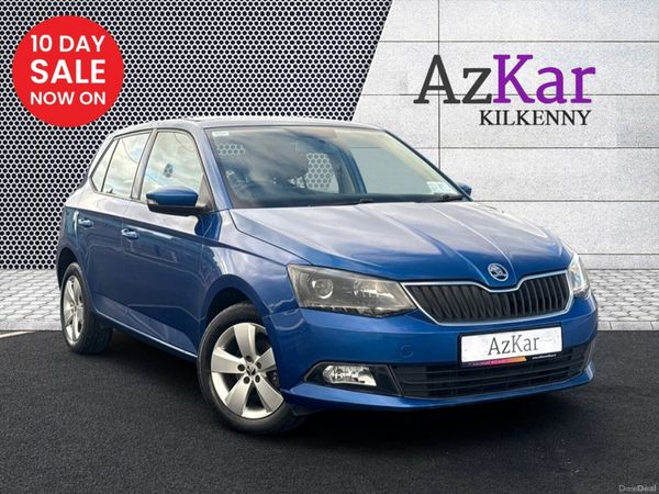 Skoda Fabia Hatchback, Petrol, 2018, Blue