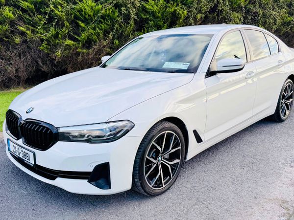 BMW 5-Series Saloon, Diesel, 2021, White