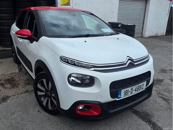 Citroen C3 Hatchback, Petrol, 2018, White