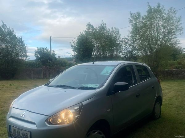 Mitsubishi Space Star Hatchback, Petrol, 2014, Silver