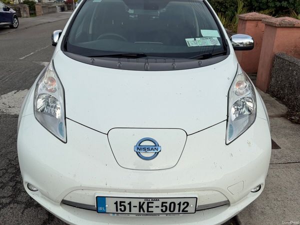 Nissan Leaf Hatchback, Electric, 2015, White