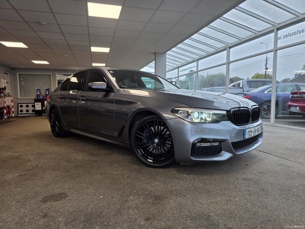 BMW 5-Series Saloon, Diesel, 2017, Blue