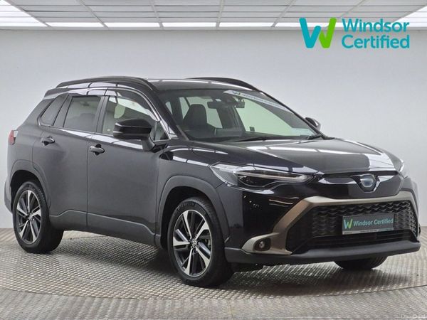 Toyota Corolla Cross SUV, Petrol Hybrid, 2023, Black