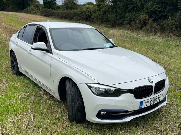 BMW 3-Series Saloon, Petrol Plug-in Hybrid, 2017, White