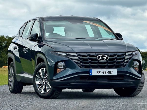 Hyundai Tucson SUV, Petrol Hybrid, 2022, Blue