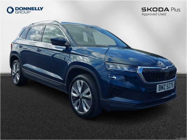 Skoda Karoq Estate, Petrol, 2023, Blue